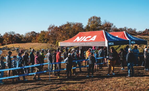 NICA Central Regionals tent