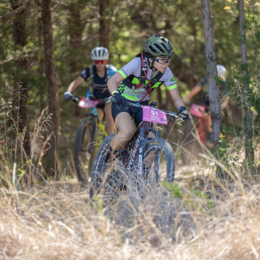 North Texas NICA student athlete racing